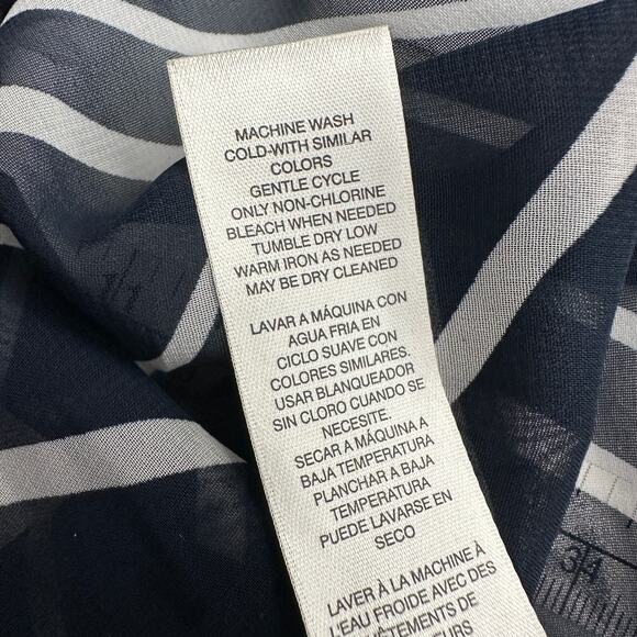 Chicos Womens Sheer Back Topper Jacket XL Minimalist Chic Modern Layering‎ - Picture 6 of 9